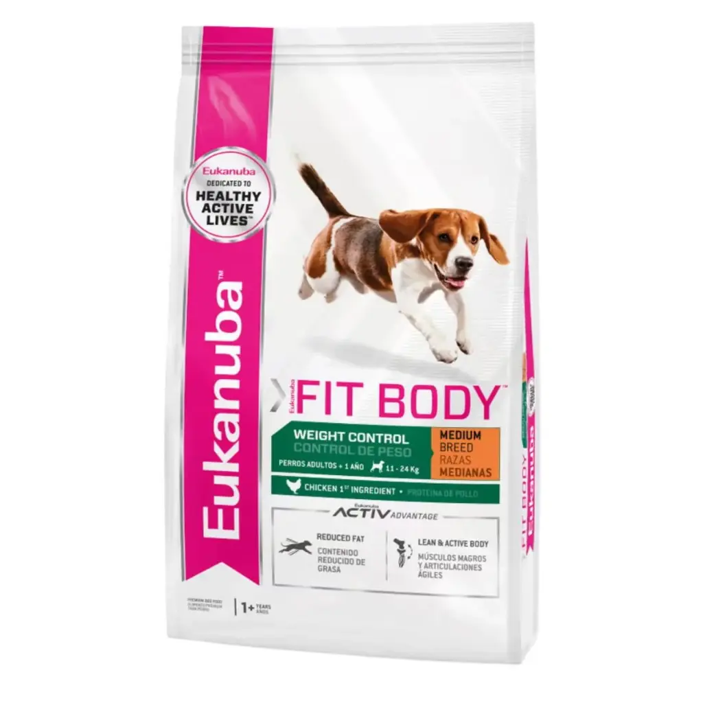 Eukanuba Perro Weight Contro Razas Medianas