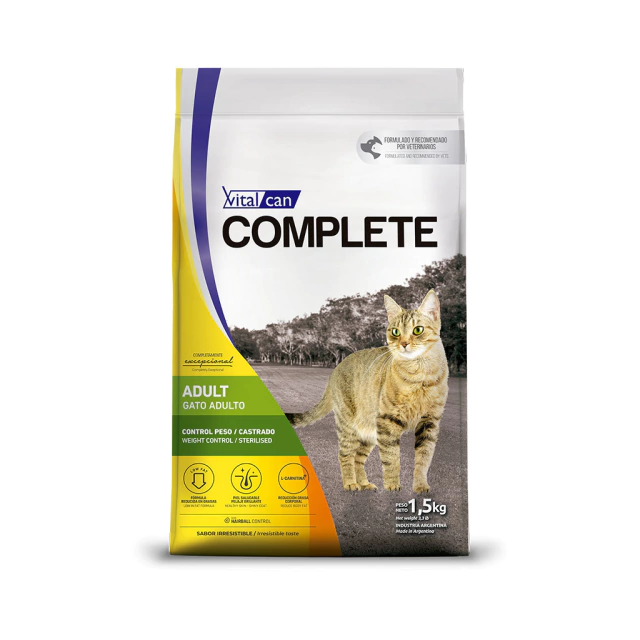 Complete Gato Castrado Weight Control