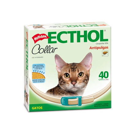 Collar Antipulga Gato Holliday