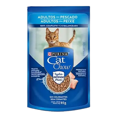 Cat Chow Pouch Pescado 85 g