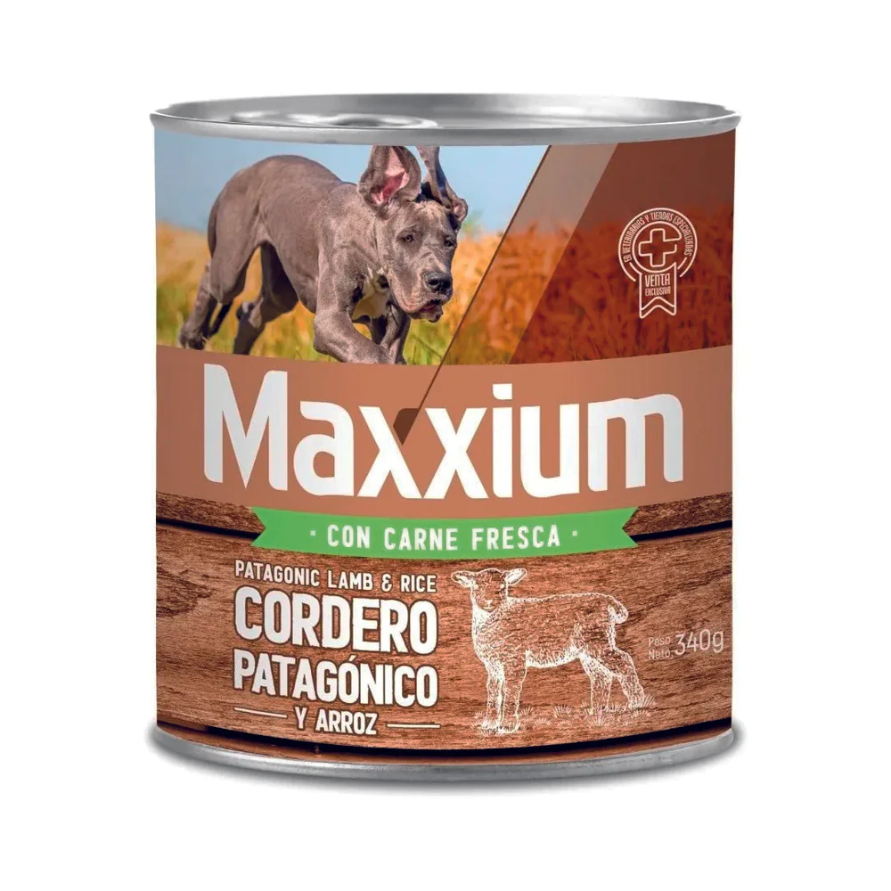 Sieger Lata Maxxium Cordero Perro Adulto 340 g