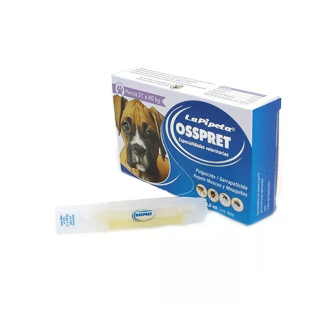Pipeta Osspret Perro de 20 a 40 Kg