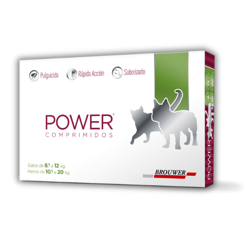 Comprimido Power 1400mg Perro de 10,1 a 20 kg / Gato de 6,1 a 12 Kg (pipeta)