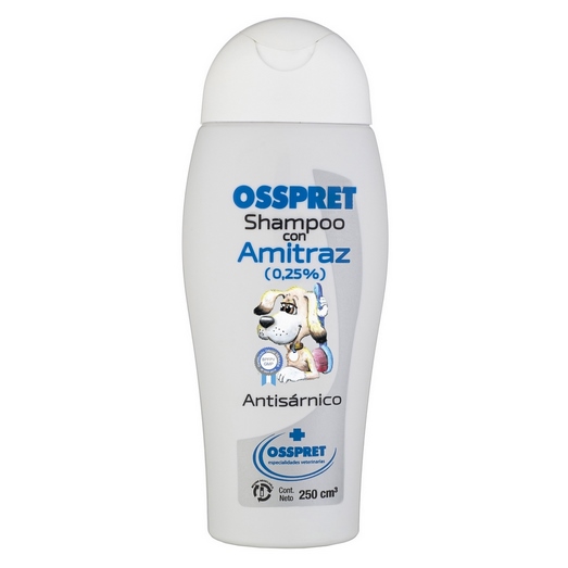 Shampoo Amitraz al 0,25% Osspret 250 cm3