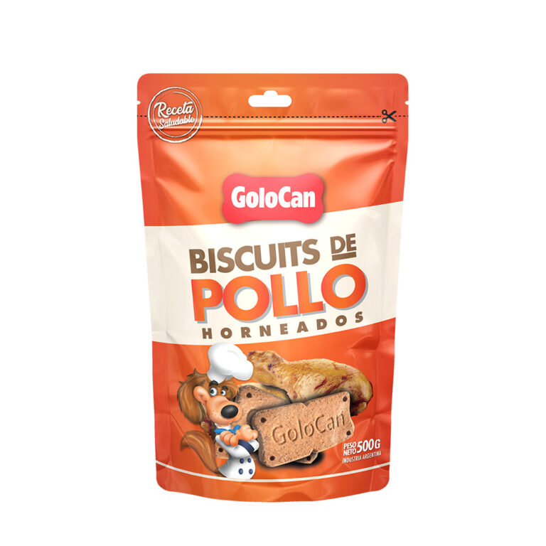 Biscuits de Pollo Golocan 500 g