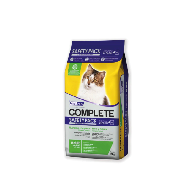 Complete Gato Adulto Safety Pack 24 Kg