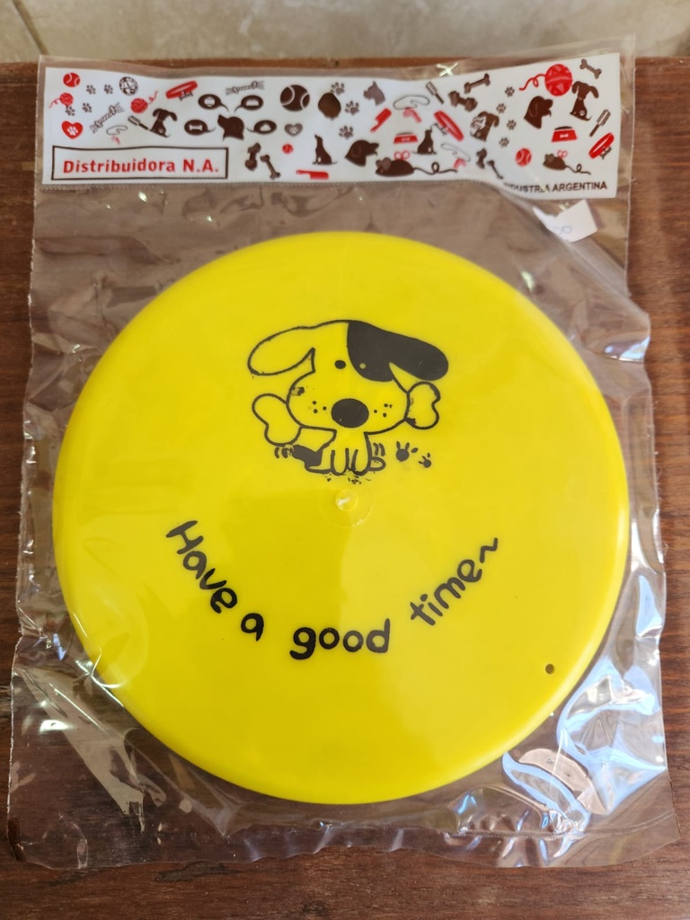 Frisbee plastico