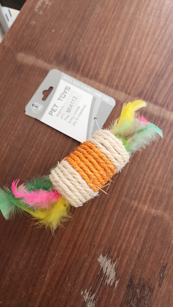 Cilindro con plumas