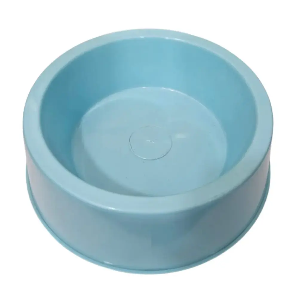 Comedero de plastico redondo mediano