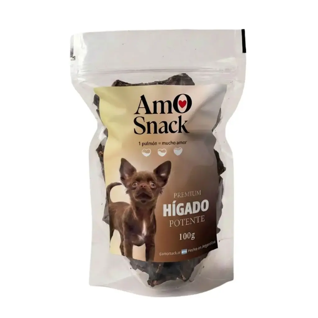 Snack Natural Higado 100grs - Amo Snack