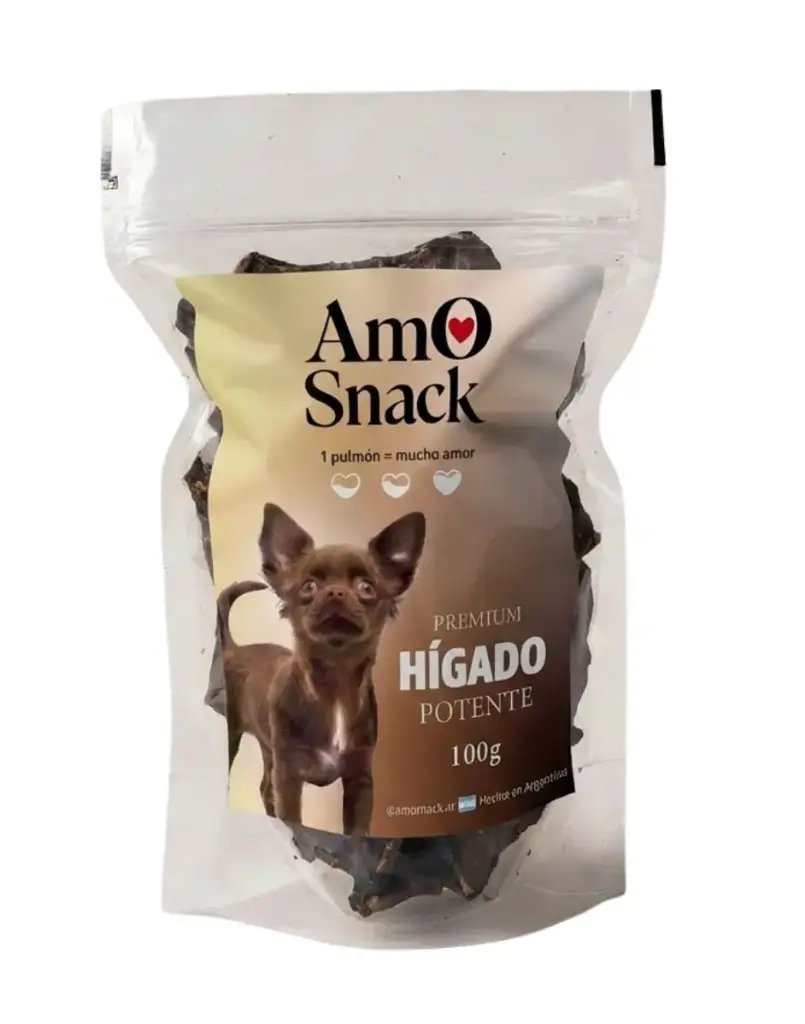 Snack Natural Higado 100grs - Amo Snack