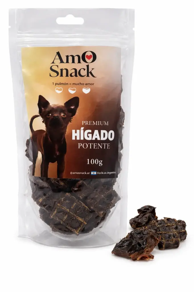 Snack Natural Higado 100grs - Amo Snack