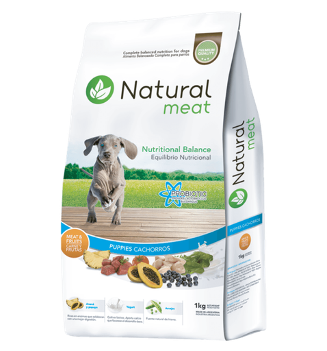 [1524] Natural Meat Perro Cachorros