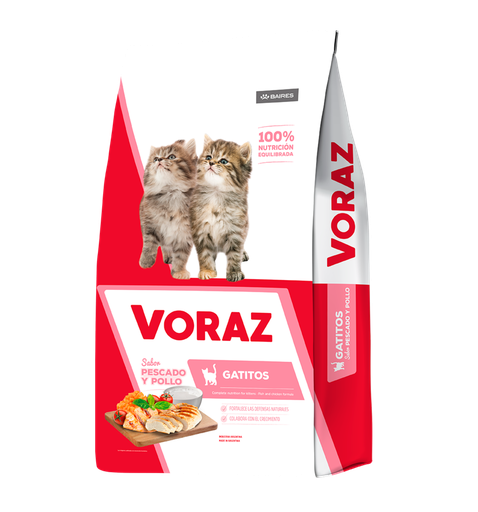 [2272] Voraz Gato Gatitos 15 Kg