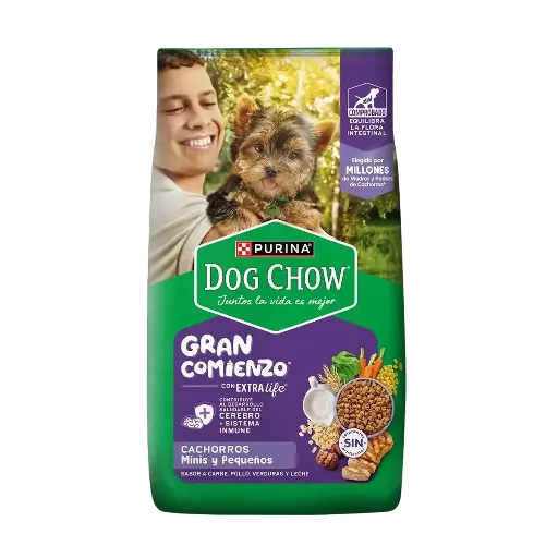 [1274] Dog Chow Perro Cachorros Minis y Pequeños