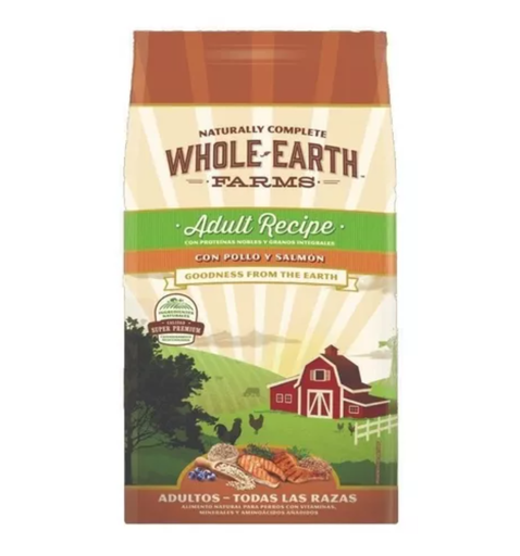 [2299] Whole Earth Farms Perro Adultos recipe con pollo y salmon