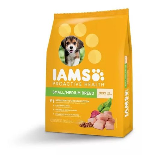 [1403] IAMS Perro Proactive Healt - Puppy small y medium breed 15 Kg