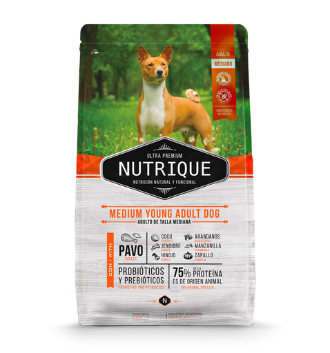 [1536] Nutrique Perro Medium Young Adult