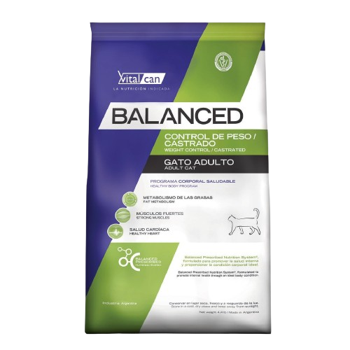 [1072] Balanced Gato Adult weight control castrated