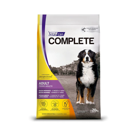 [1203] Complete Perro Adult razas medianas y grandes sabor carne