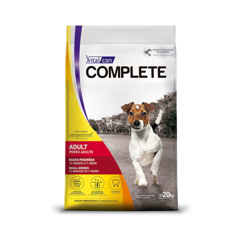 [1204] Complete Perro Adulto Razas pequeñas sabor carne