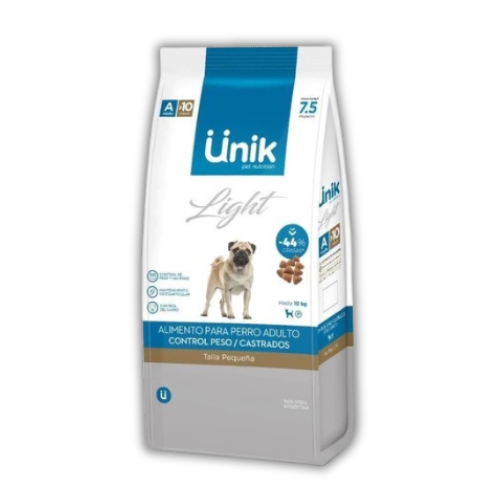 [2239] Unik Perro Control de Peso Castrado Raza Pequeña