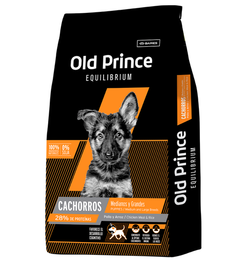 [1560] Old Prince Perro Cachorros Equilibrium Medianos y Grandes