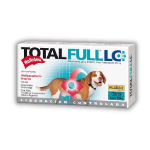 [1209] Comprimido Antiparasitario Total Full LC hasta Holliday 10 Kg