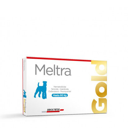 [1051] Antiparasitario Meltra Gold Hasta 60 Kg BROWER