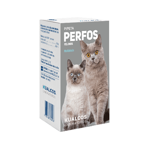 [1715] Pipeta Perfos Multidosis Gato KUALCOS 10 ml
