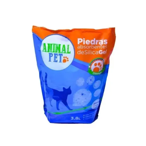 [1659] Piedras Silicas Animal Pet Natural 3.8 L