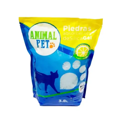 [1658] Piedras Silicas Animal Pet Limon 3.8 L
