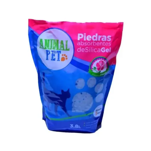 [1656] Piedras Silicas Animal Pet Floral 3.8 L