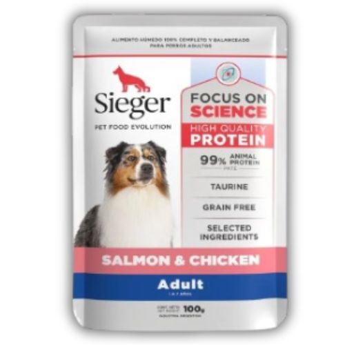 [2166] Sieger Pouch Perro Adulto 100 g