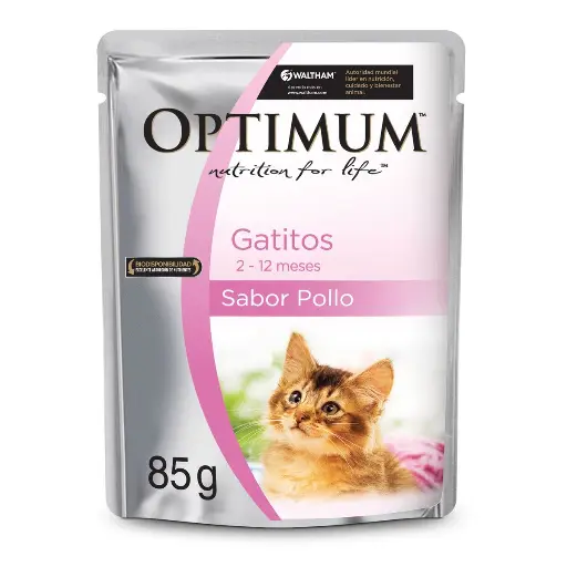 [1566] Optimum Pouch Gatito Pollo 85 g