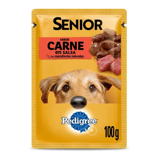 [1608] Pedigree Pouch Adulto 7+ Carne 85 g