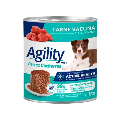 [1025] Agility Lata Perro Cachorro 340 g