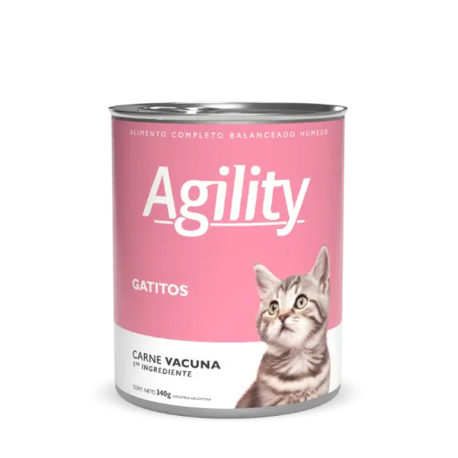 [1021] Agility Lata Gato Kitten 340 g