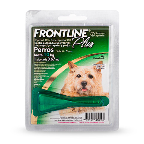 [1700] Pipeta Frontline Plus Perro de 2 a 10 Kg