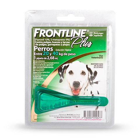 [1701] Pipeta Frontline Plus Perro de 20 a 40 Kg