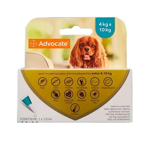 [1687] Pipeta Advocate Perro de 4 a 10 Kg