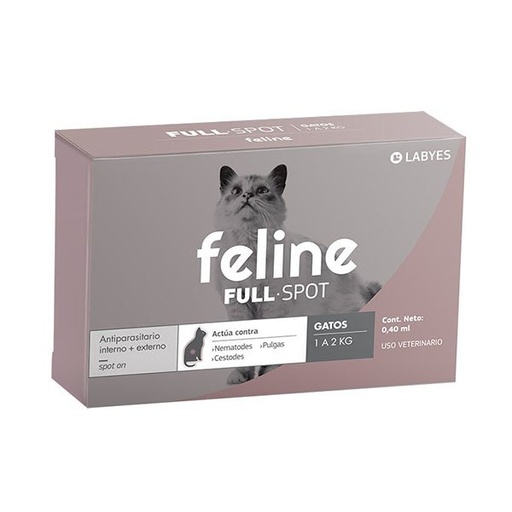 [1691] Pipeta Feline Fullspot Gato hasta 2 Kg
