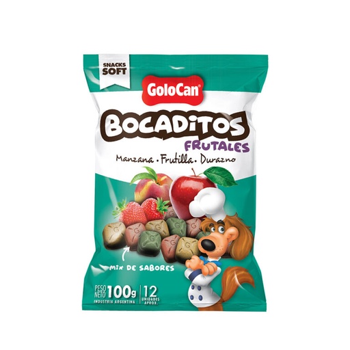 [1113] Bocaditos Frutales Golocan 100 g