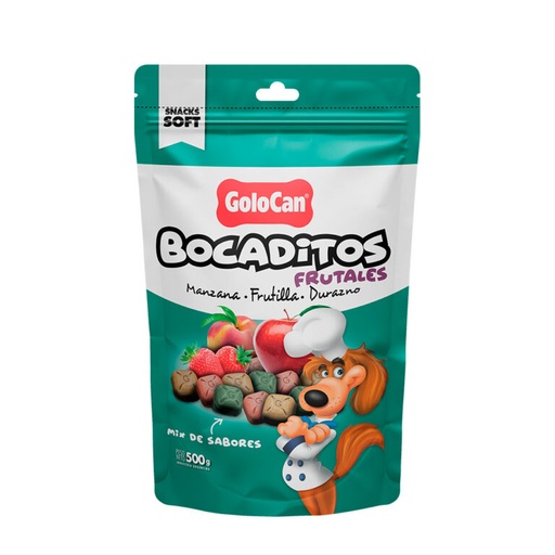 [1114] Bocaditos Frutales Golocan 500 g