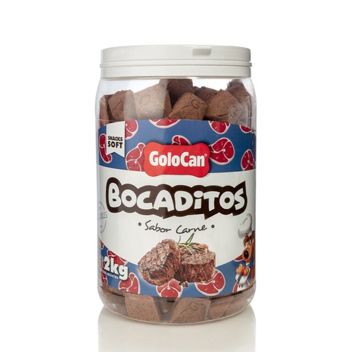[1119] Bocaditos sabor Carne Golocan 2 Kg