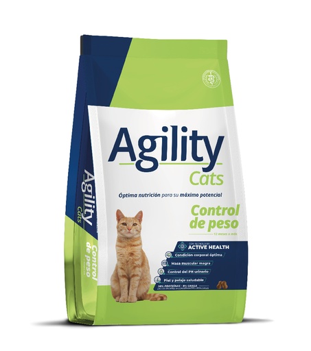 [1014] Agility Gato Adulto Control de Peso 10 Kg