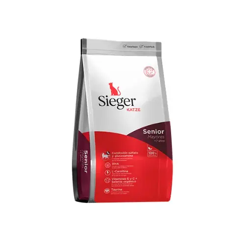[2142] Sieger Gato Senior Katze 7.5 Kg