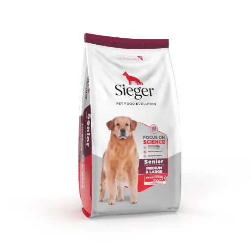 [2158] Sieger Perro Senior +7 Medianos y Grandes 15 Kg