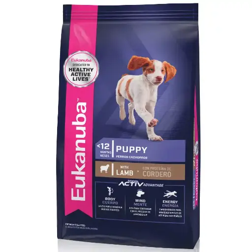 [1302] Eukanuba Perro Cachorro Mediano Cordero