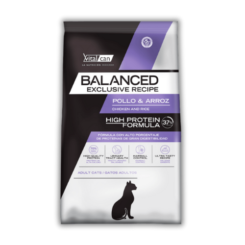 [2250] Vital Can Balanced Gato Adulto Exclusive Recipe Pollo y Arroz